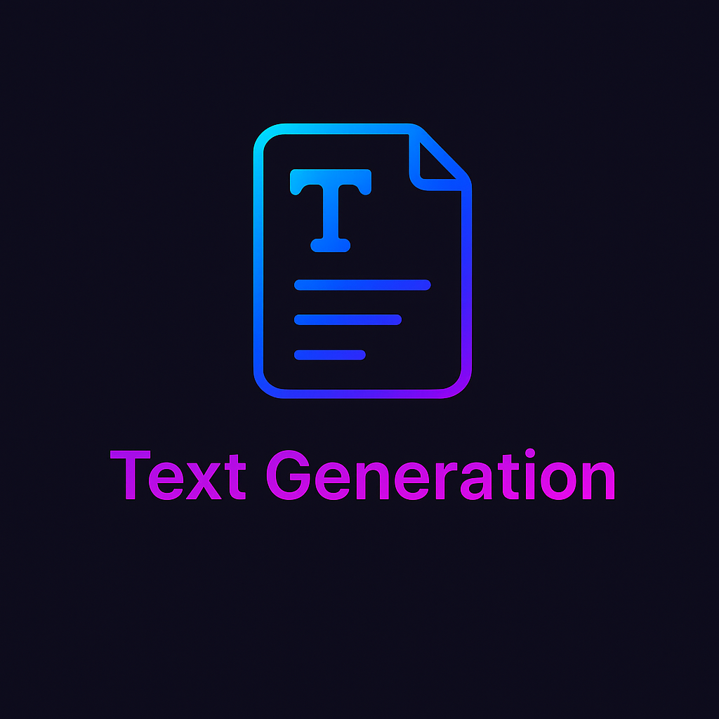 Text Generation icon